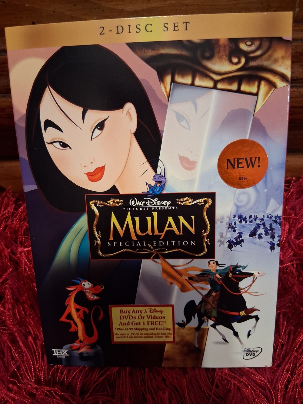 Walt Disney Mulan Special Edition DVD - Brand New, Still Sealed.